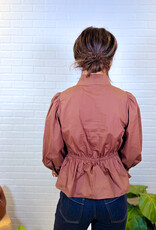 J.HOFFMAN'S Melly Top in Brown