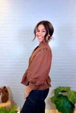 J.HOFFMAN'S Melly Top in Brown