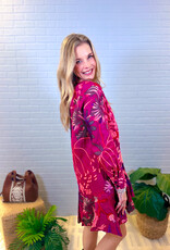 J.HOFFMAN'S Lennie Dress in Wine