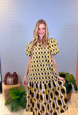 J.HOFFMAN'S Shaken Dress in Olive