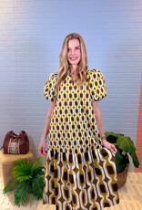 J.HOFFMAN'S Shaken Dress in Olive