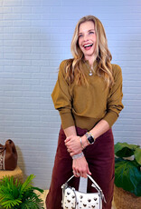 J.HOFFMAN'S Saxon Top in Olive