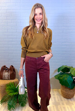 J.HOFFMAN'S Saxon Top in Olive