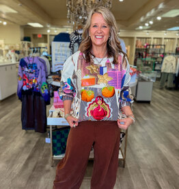 J.HOFFMAN'S Queen of Sparkles Thanksgiving Day Parade Sweatshirt