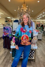 J.HOFFMAN'S Queen of Sparkles Thanksgiving Parade Sweater