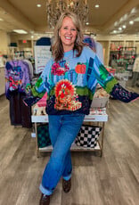 J.HOFFMAN'S Queen of Sparkles Thanksgiving Parade Sweater