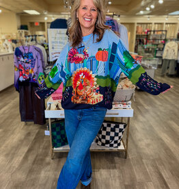 J.HOFFMAN'S Queen of Sparkles Thanksgiving Parade Sweater