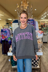 J.HOFFMAN'S Queen of Sparkles Witchy Sweatshirt