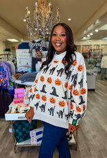 J.HOFFMAN'S Queen of Sparkles Spellbound Sweatshirt