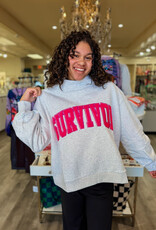 J.HOFFMAN'S Queen of Sparkles Survivor Sweatshirt