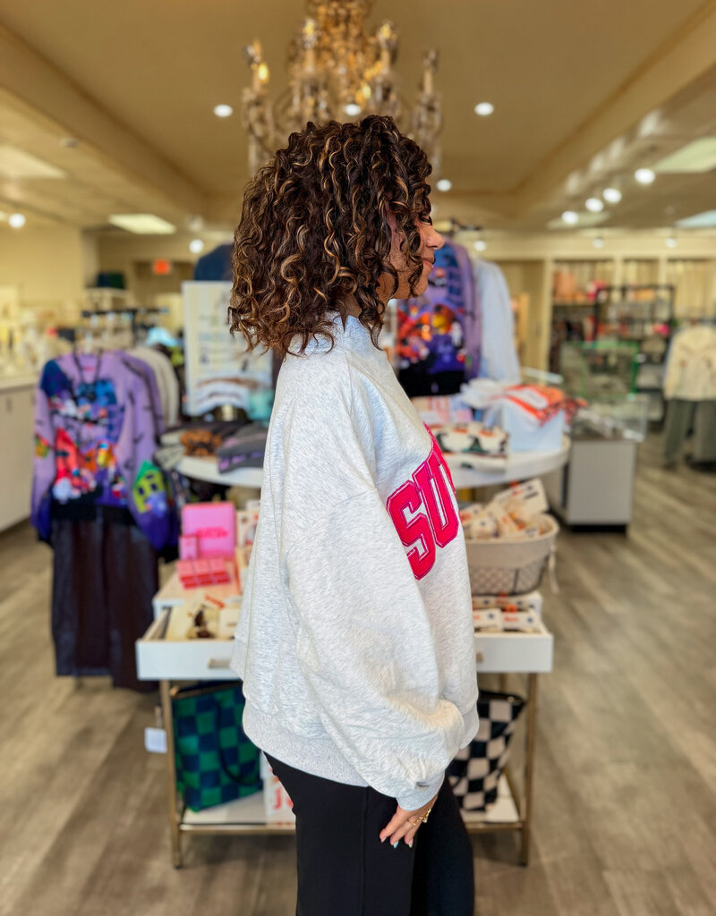 J.HOFFMAN'S Queen of Sparkles Survivor Sweatshirt
