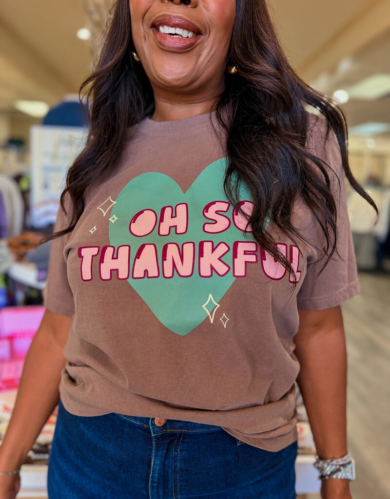 J.HOFFMAN'S Oh So Thankful Tee
