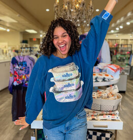 J.HOFFMAN'S Queen of Sparkles Corningwear Sweatshirt