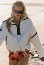 J.HOFFMAN'S FPM Mountain High 1/2 Zip in White Combo