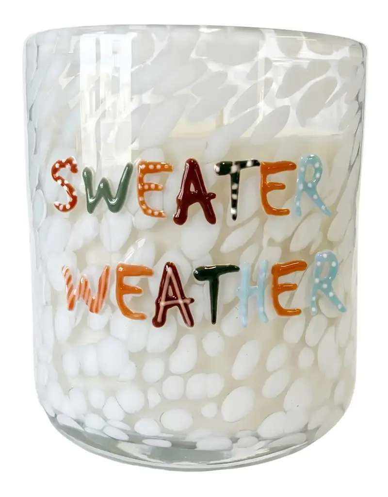 J.HOFFMAN'S Sweater Weather Icon Candle 12oz
