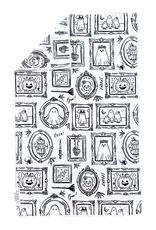 J.HOFFMAN'S Double Sided Hand Towel in Ghostly Gallery