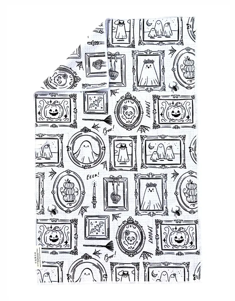 J.HOFFMAN'S Double Sided Hand Towel in Ghostly Gallery