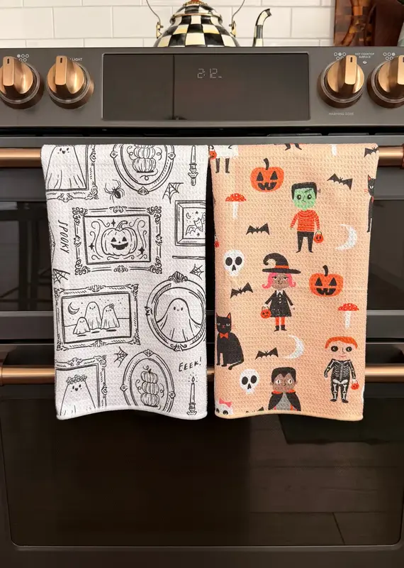 J.HOFFMAN'S Double Sided Hand Towel in Ghostly Gallery