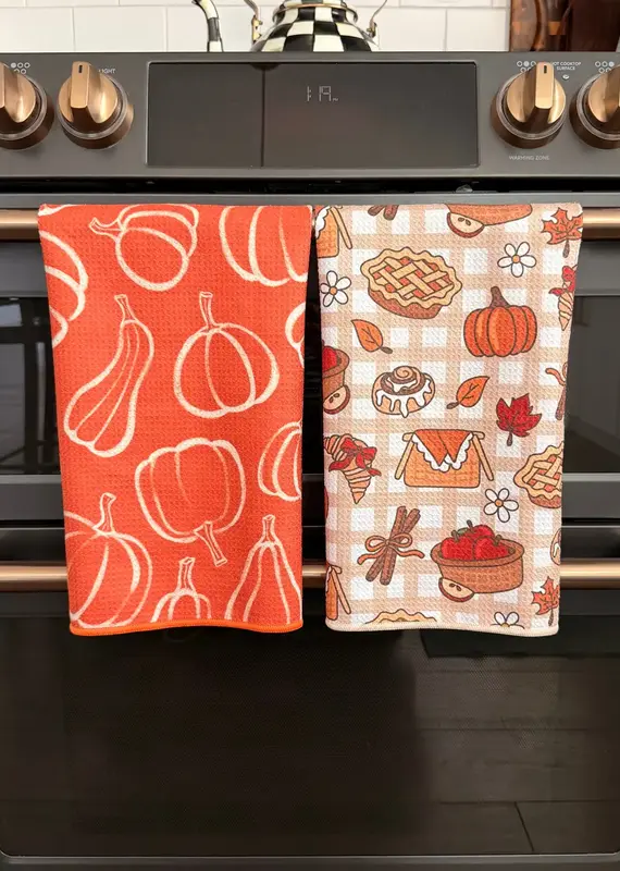 J.HOFFMAN'S Double Sided Hand Towel in Squash Squad