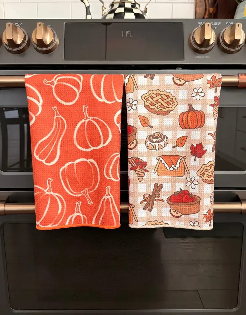 J.HOFFMAN'S Double Sided Hand Towel in Squash Squad