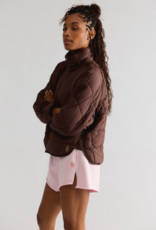 J.HOFFMAN'S FPM Pippa Packable Puffer Jacket in Cocoa