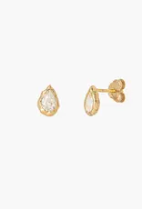 J.HOFFMAN'S Solace Tear Stud Earrings