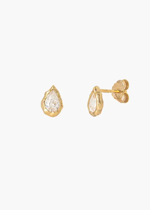 J.HOFFMAN'S Solace Tear Stud Earrings