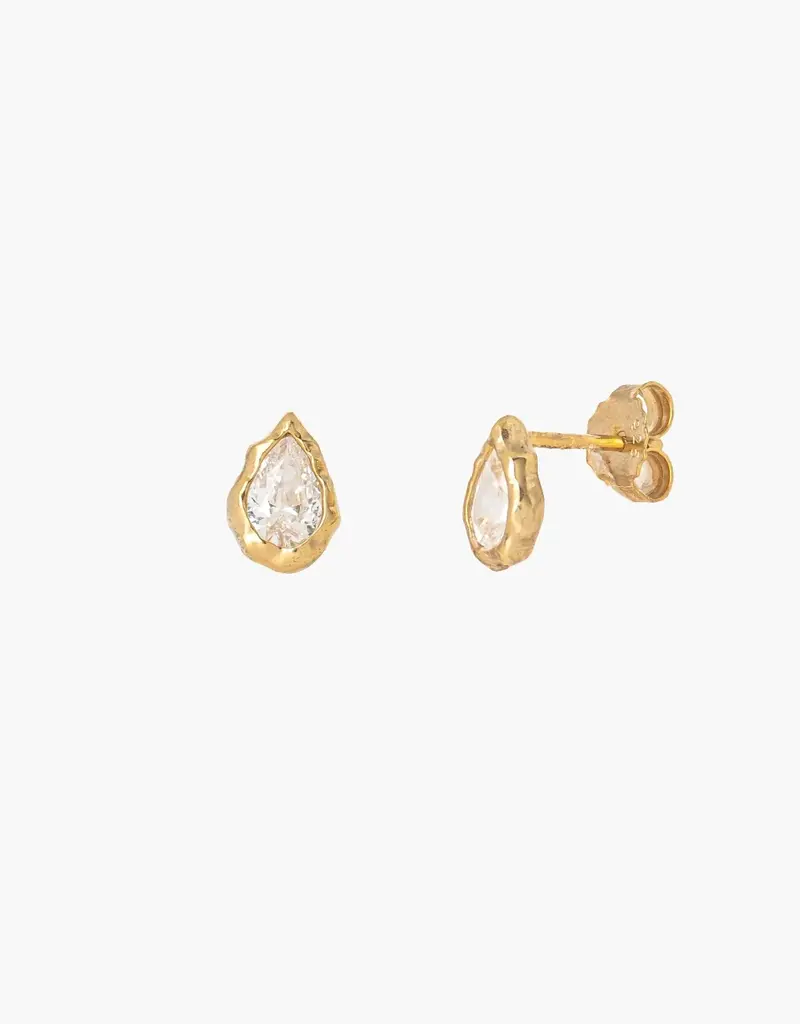 J.HOFFMAN'S Solace Tear Stud Earrings