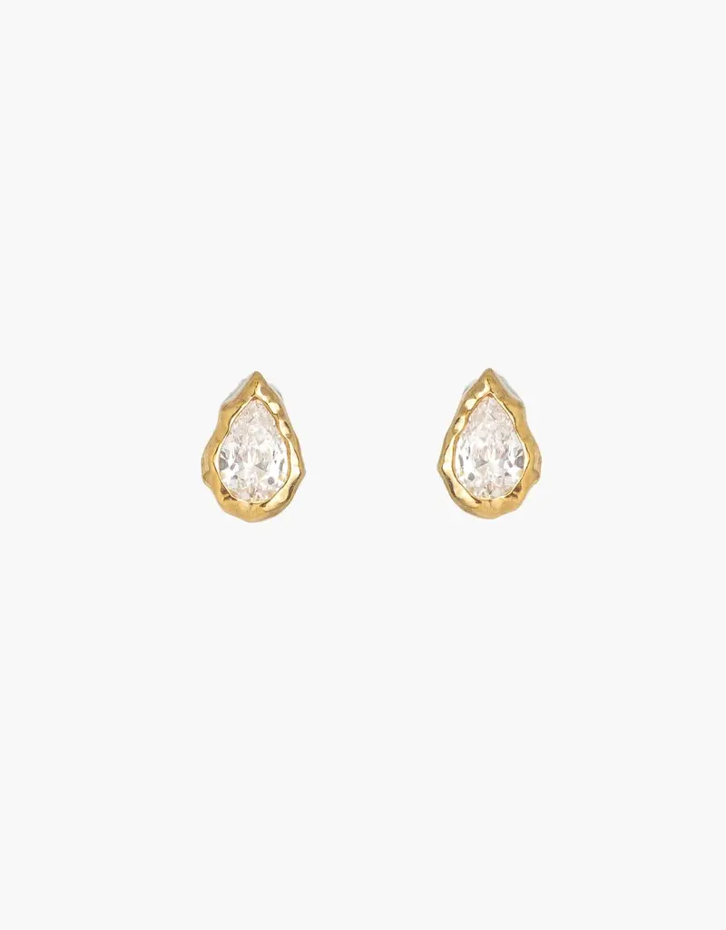 J.HOFFMAN'S Solace Tear Stud Earrings