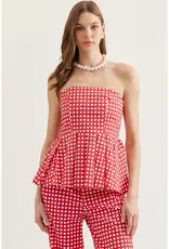 J.HOFFMAN'S Kendall Top in Red