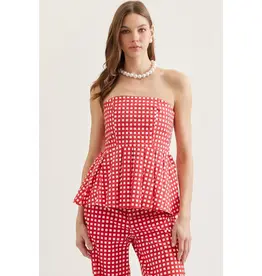J.HOFFMAN'S Kendall Top in Red