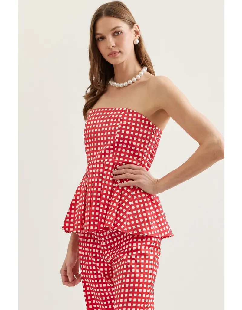 J.HOFFMAN'S Kendall Top in Red