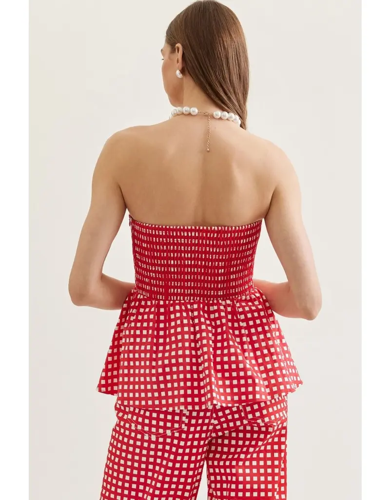 J.HOFFMAN'S Kendall Top in Red