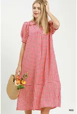 J.HOFFMAN'S Josie Dress in Red