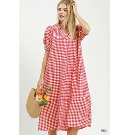 J.HOFFMAN'S Josie Dress in Red