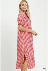 J.HOFFMAN'S Josie Dress in Red