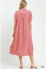 J.HOFFMAN'S Josie Dress in Red