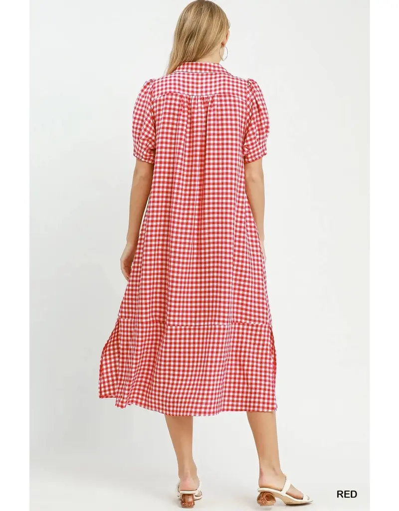 J.HOFFMAN'S Josie Dress in Red