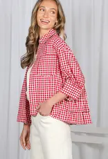 J.HOFFMAN'S Lastly Top in Red