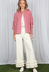 J.HOFFMAN'S Lastly Top in Red