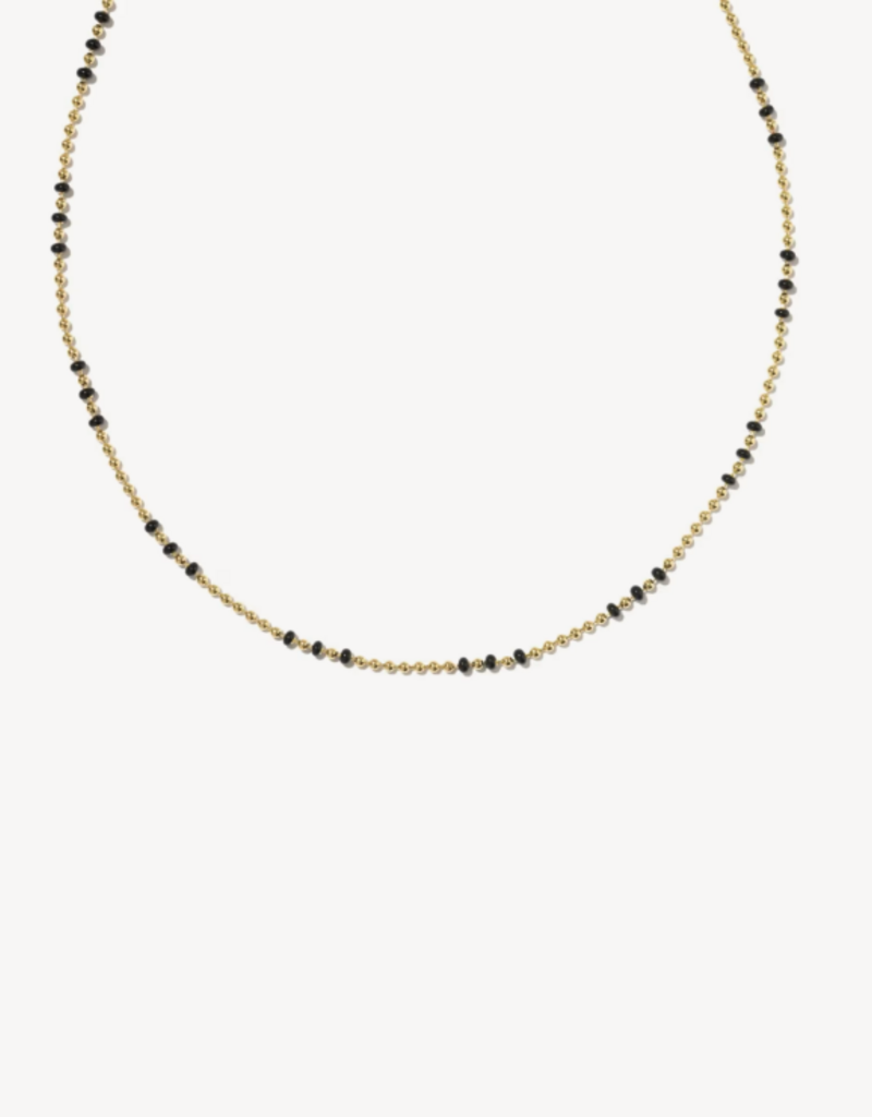 KENDRA SCOTT Alice Color Beaded 14k Gold-Filled Chain Necklace