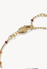 KENDRA SCOTT Alice Color Beaded 14k Gold-Filled Chain Bracelet