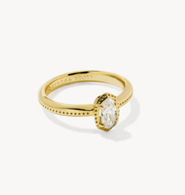 KENDRA SCOTT Mini Elyse Luxe Band Ring
