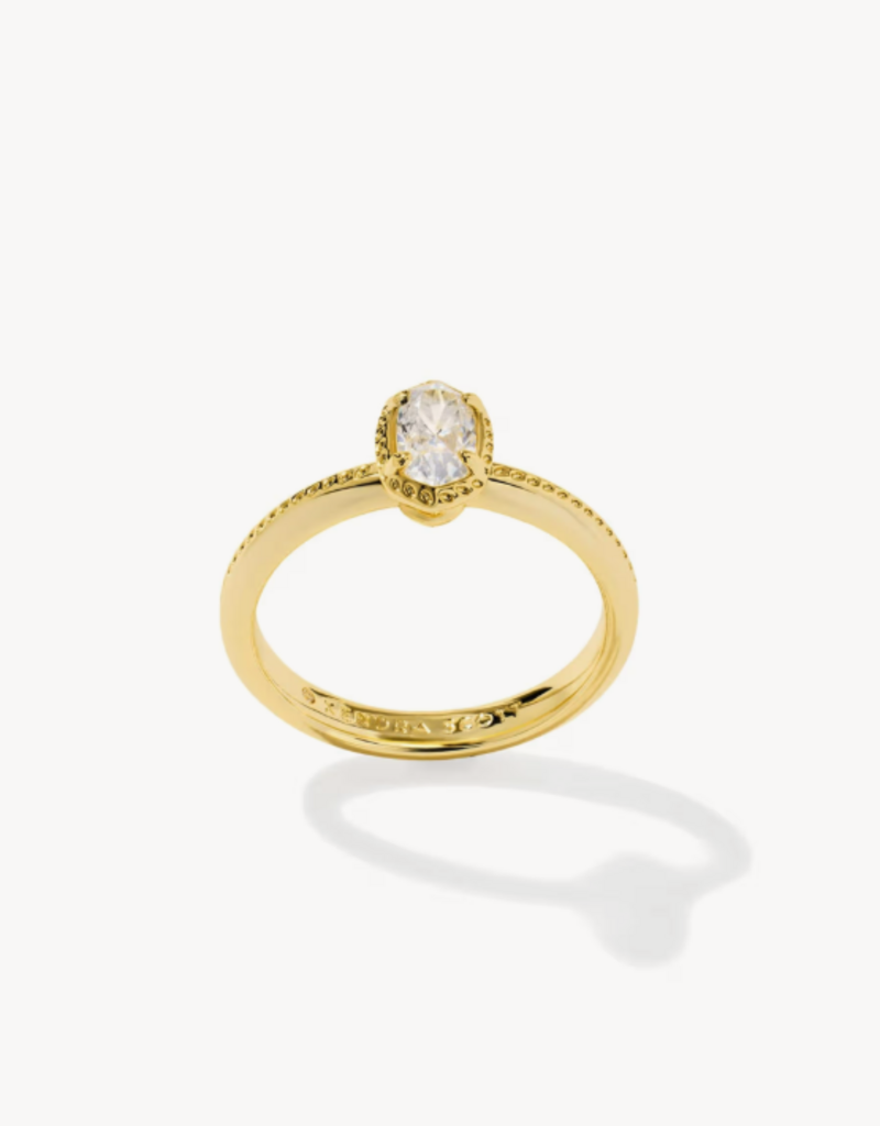 KENDRA SCOTT Mini Elyse Luxe Band Ring