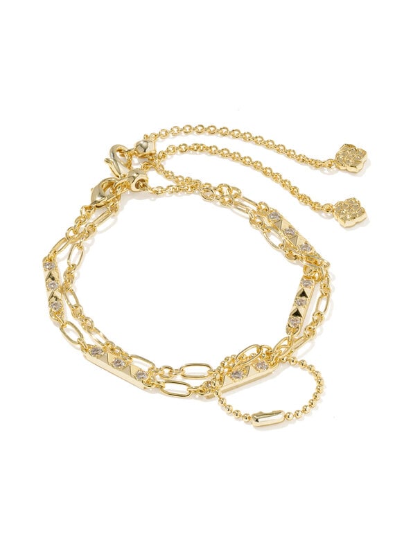 KENDRA SCOTT Fate Set of 2 Delicate Bracelets