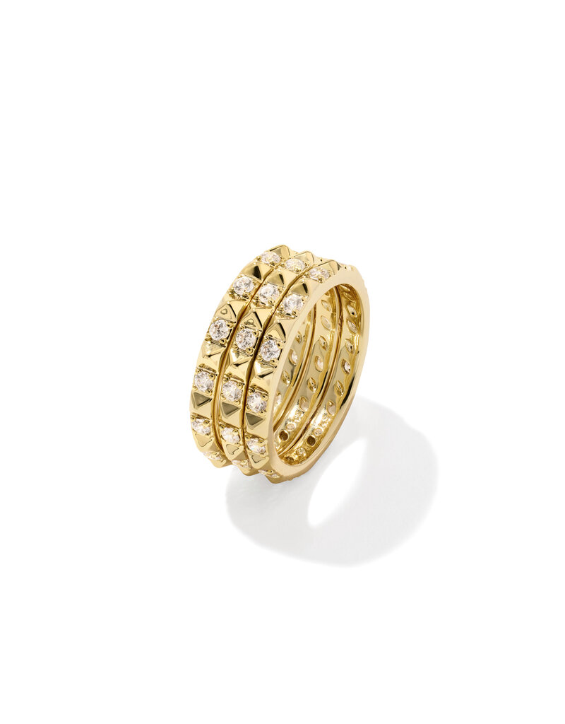 KENDRA SCOTT Fate Ring Set of 3