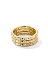 KENDRA SCOTT Fate Ring Set of 3