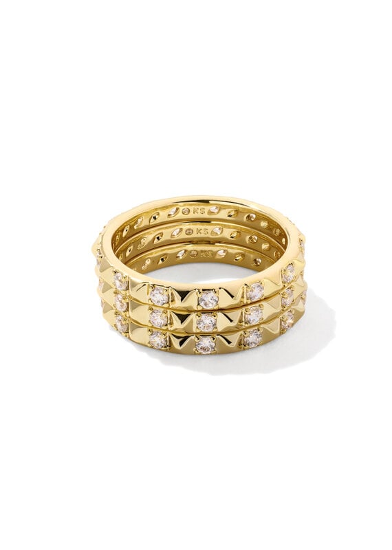 KENDRA SCOTT Fate Ring Set of 3