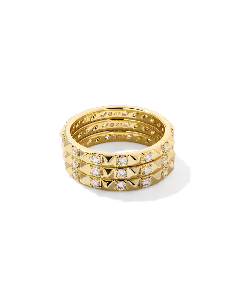 KENDRA SCOTT Fate Ring Set of 3
