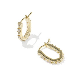 KENDRA SCOTT Fate Huggie Earrings